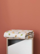 Couverture piquée hiver imprimé tropic CPCOTI
