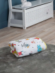 Couverture 100% coton imprimée ours CPCOTI