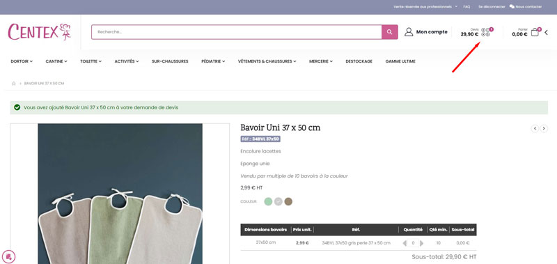 Centex Angebot anzeigen