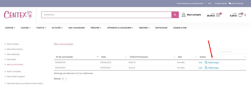 Centex Konto erstellen