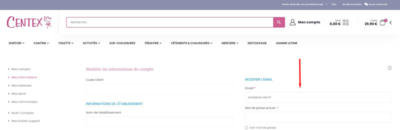 Centex Konto erstellen