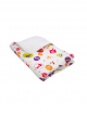 Couverture 100% coton imprimée ponctuation CPCOTI