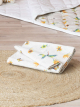 Drap plat imprimé tropic COTIOS